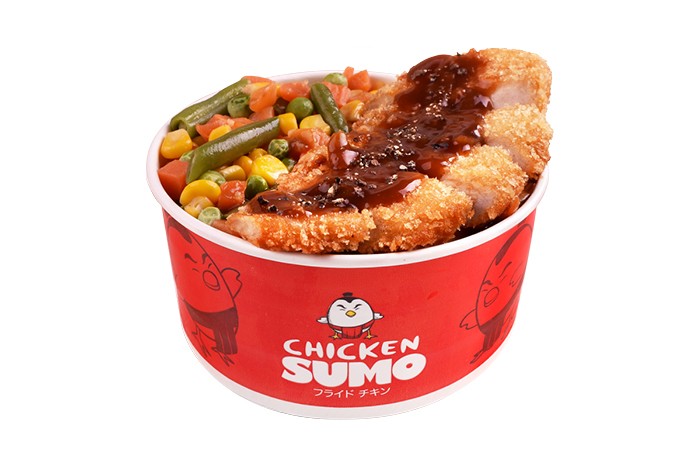Chicken Katsu Blackpepper Sauce with Rice