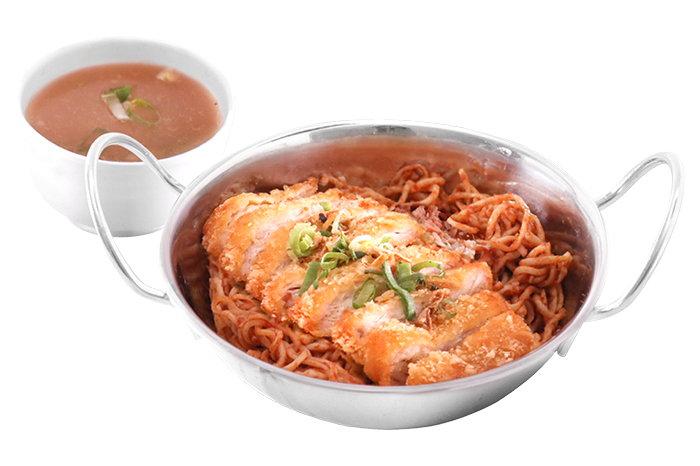 Mie Saus Padang Katsu Ayam