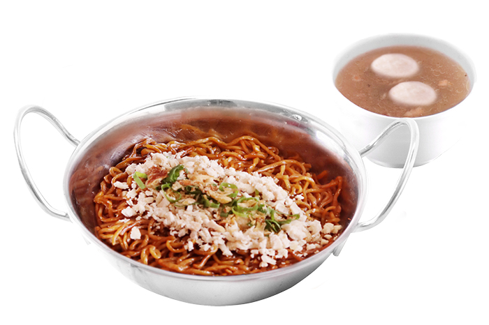 Mie Yamin Manis Bakso Ikan