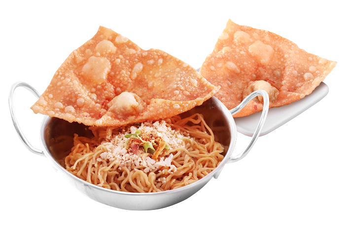 Mie Ori Pangsit Goreng