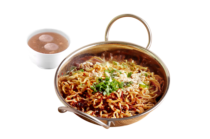 Mie Chili Oil Bakso Sapi