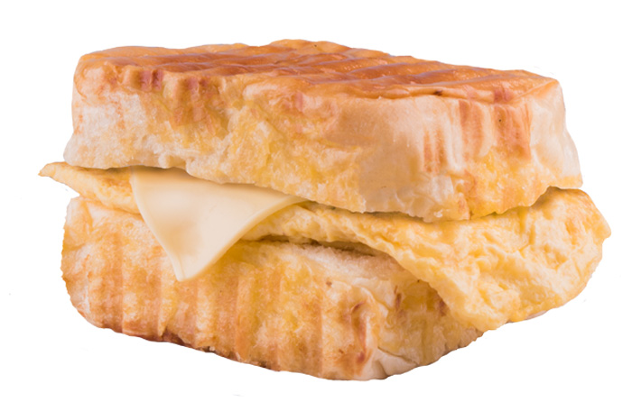 Roti Bakar Cheese Egg